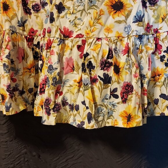 Old Navy Floral Tie-Shoulder Fit & Flare Cami Mini Dress - Picture 4 of 6